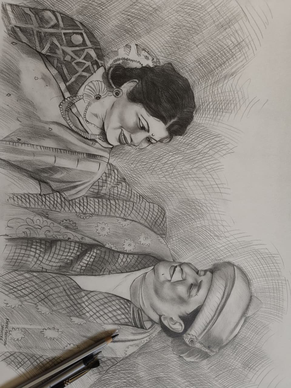 Couple Sketch artwork 5