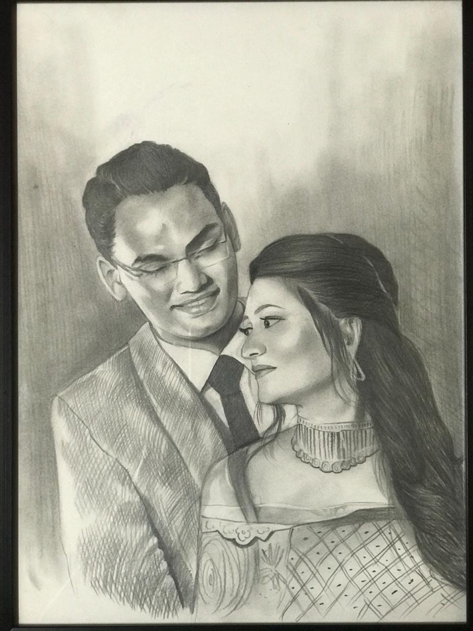 Couple Sketch artwork 8